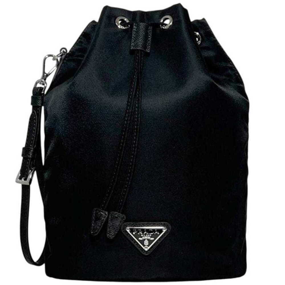 Prada pouch handbag VELA 1NS369 IC tag responsive PRADA nylon RE-NYLON Saffia...